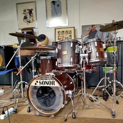 SONOR Signature Ebony Makassar, 1980s. image 13