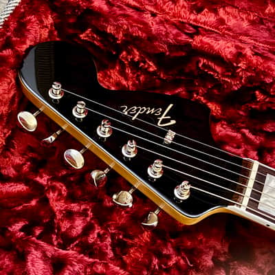 2025 Fender FSR American Vintage II '66 Jazzmaster Black Tortoise Shell 9.5" Custom Shop Pickups UPGRADES USA Original Dealer Exclusive DE image 9