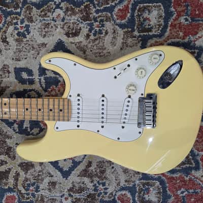 Used Fender Stratocaster (partscaster) buttercream w/case image 6