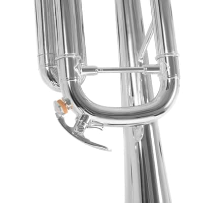Bach TR450S Bb Trumpet Silver - Made in Germany image 4