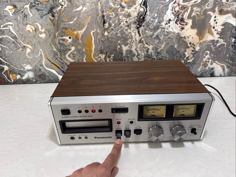 Panasonic Stereo 8 Track Player Recorder RS-808 Japan Made GH813183 Matsushita image 1