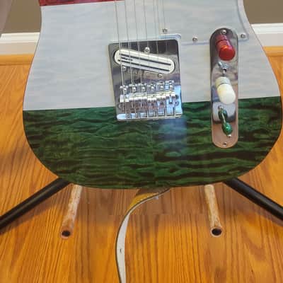 Italian motif T-style guitar 2020 image 4