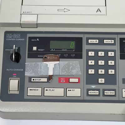 その他 Sony BM-246 Sony BM-246 Confer-Corder 4 Track Cassette Tape Court Recorder