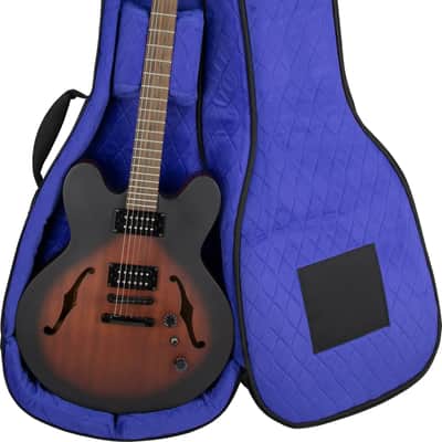 Reunion Blues RBX-335 Semi Hollow Electric Guitar Gig Bag, Black image 3