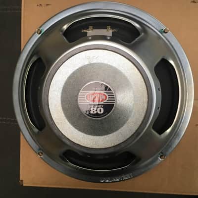 Celestion G12P-80 Seventy 80 12" 80-Watt 16 ohm Guitar Amp Speaker 2020s Silver image 1