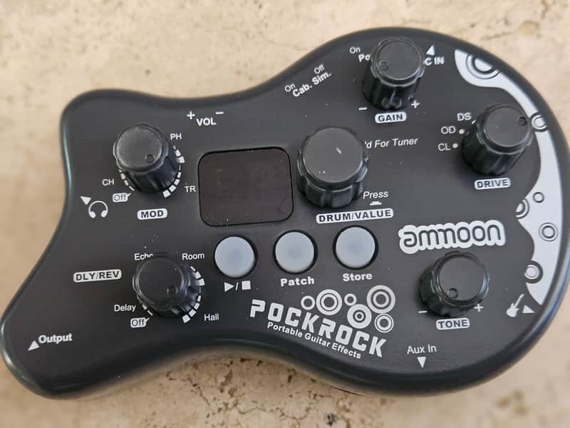 ammoon PockRock Portable Guitar Multi-Effects Processor 2020s - Various image 1