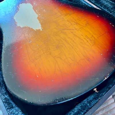 Mosrite Ventures II Slab Body B125 owned by GG Allin and The Jabbers 1965 - sunburst image 5