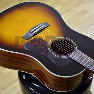Guild Westerly DS-240 Memoir Slope Dreadnought Vintage Sunburst Acoustic Guitar image 3