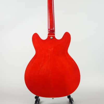 Hagstrom Viking Semi-Hollowbody Electric Guitar - Wild Cherry Transparent (Used) image 8