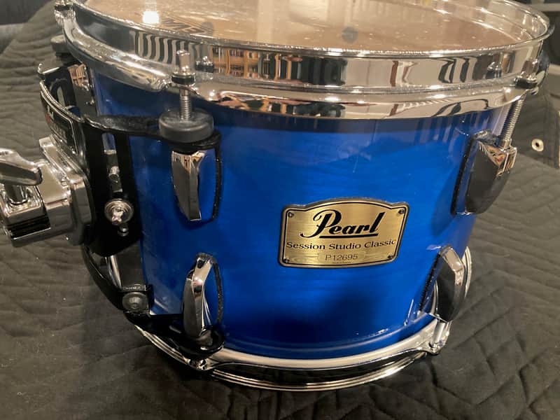 Pearl Session Studio Classic 12"X8" Tom Drum Sheer Blue image 1
