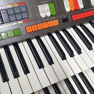 Technics SX-C600 ✅ Rare Ultra-Modern Vintage Combo Organ ✅ Rich PCM & Analog Wave Synthesis ✅ Fully Checked & Cleaned ✅ Striking Futurist Design ✅ Worldwide Shipping image 8