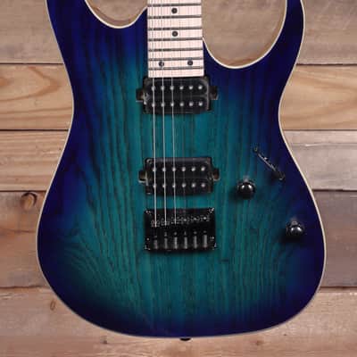 Ibanez RG421AHM Electric Guitar Blue Moon Burst image 1