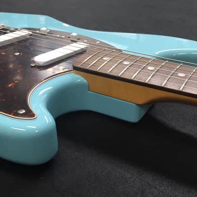 Fender Japan MG69 Mustang Sonic Blue image 5