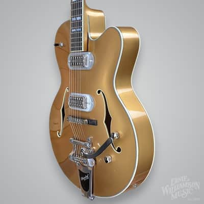 Eastman T58-GD Holowbody Electric Guitar - Truetone Gold image 2