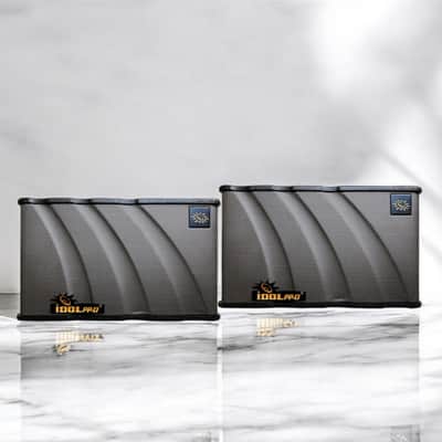 IDOLpro 6000W Bluetooth Mixing Amplifier Plus 1000W Speakers & Wireless Microphones Karaoke System image 7