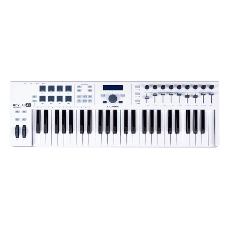 Arturia KeyLab 49 Essential 49-Key MIDI Controller Keyboard image 1
