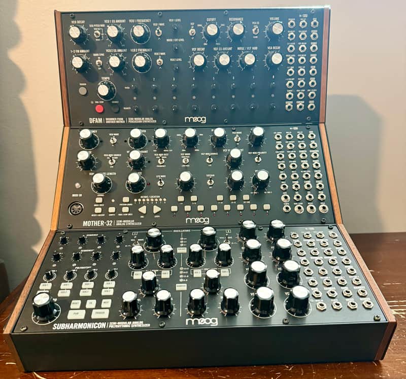 Moog Sound Studio - 3 DFAM, Mother, SubHarmonica image 1