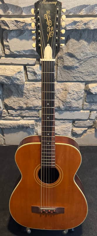 Harmony OM Style 12 String - Stay Gold Refurbished image 1