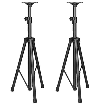 IDOLpro IPS-800 2400W 10" 3 Way Professional Karaoke Speakers With Bass Booster And Heavy Duty Stands Combo (Pair) image 4