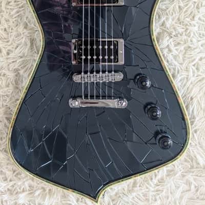 Ibanez Paul Stanley KISS PS3CM Cracked Mirror with Hardshell Case, Made in Japan image 1