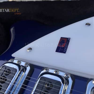 ♚TIMEWARP♚RARE♚2009 Rickenbacker 370-12 String ♚ MIDNIGHT BLUE ! ♚360♚£80 SETUP♚ image 10