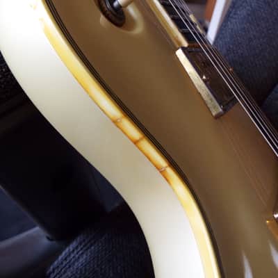 Aria Pro II PE Supra 1985, aged pearl white, MIJ Japan, Kahler