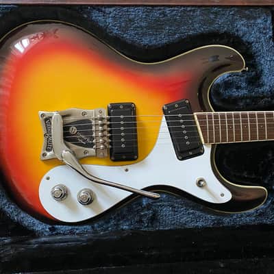Mosrite The Ventures Super Custom '63 Sunburst Set Neck Japan MIJ OHSC image 1