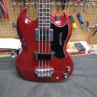 Gibson EB0 1965 - Cherry - 100% Orig - Read for full Details image 1
