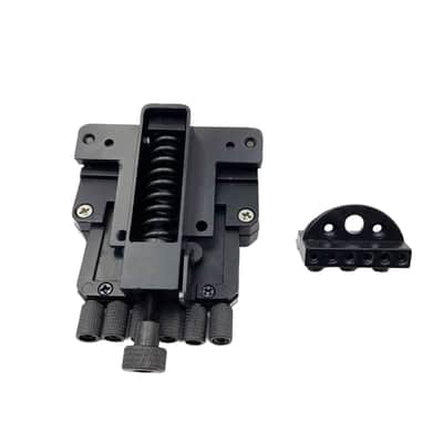 6 String Headless Guitar Bridge System with String Lock Nut image 5