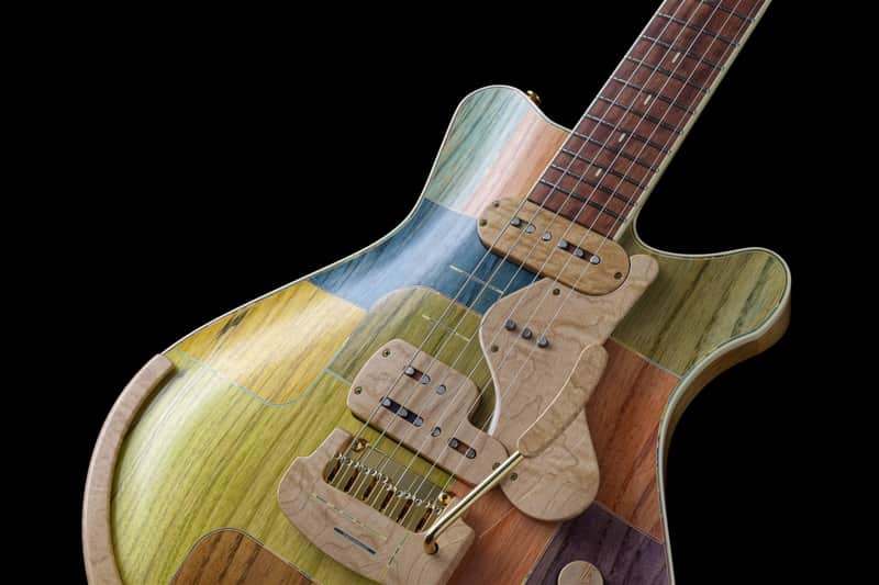 Jersey Girl Homemade Guitars “Coota-Coneysides” 2022 Multi Colored