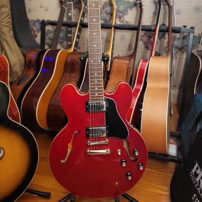 Epiphone ES-335 Semi-hollowbody Electric Guitar - Cherry image 2