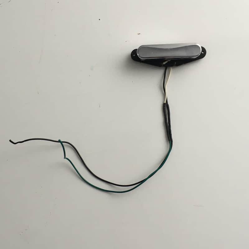 Genuine Fender Standard Telecaster Neck Pickup Natural Relic Tele Chrome Cover image 1