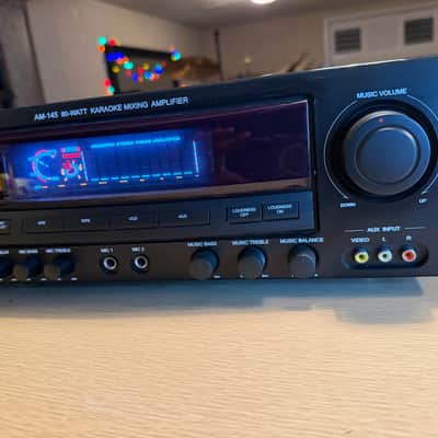 Acesonic AM-145 80 Watt Karaoke Mixing Amplifier Serviced Works Great Very Rare! image 6