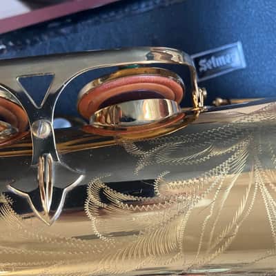 Vintage 1972 Selmer Mark Six Tenor Saxophone, 99% original American Lacquer, New Pads; with Original Case, Mouthpiece image 5