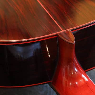 1998 Hermanos Conde Flamenco Acoustic Guitar Red Top & Brazilian Rosewood + Case image 17