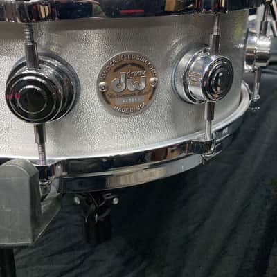 Tris Imboden's, Chicago, DW - Collector's 5x14" 3MM Aluminum Shell Snare Drum SIGNED! 2003 image 6