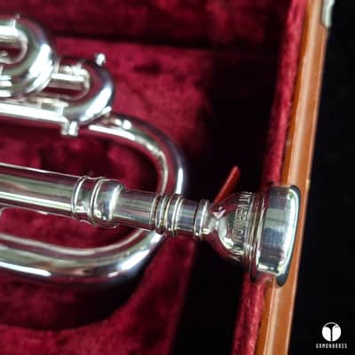 Vincent Bach Mercury Mt Vernon N.Y. cornet case mouthpiece GAMONBRASS image 3
