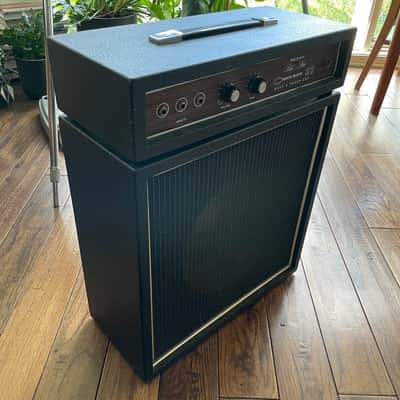 See Video! Vintage 1960s Teisco Checkmate 23 Bass + Organ Amplifier vox farfisa image 2