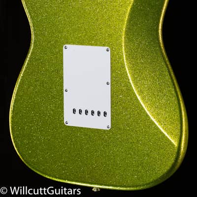 Fender Custom Shop Dick Dale Stratocaster Rosewood Fingerboard Chartreuse Sparkle (574) image 2