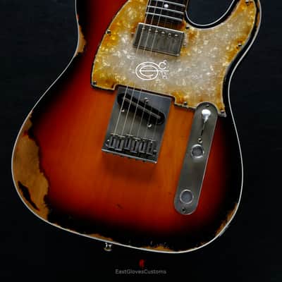 Fender American Deluxe Telecaster Sunburst Made in USA Heavy Aged Relic (RARE) image 3