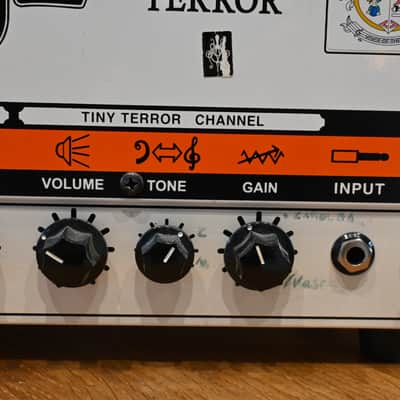 Orange Dual Terror 2-Channel 30-Watt Guitar Amp Head 2009- Present - White image 3