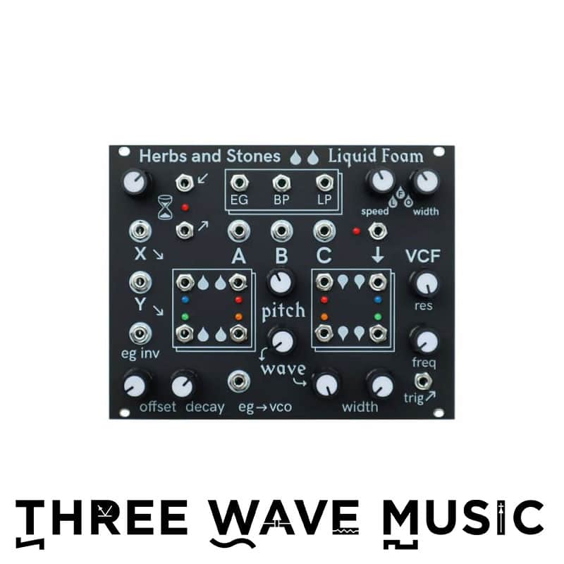 Herbs and Stones Eurorack Liquid Foam - Modular Monophonic Analog Groovebox [Three Wave Music] image 1