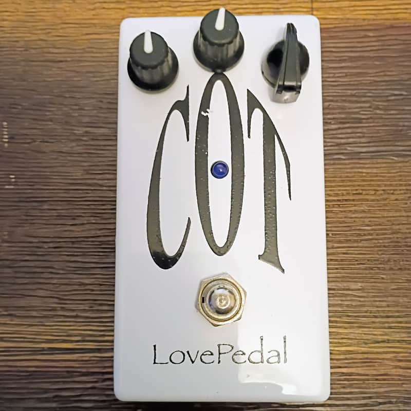 RARE Lovepedal COT 50 Gold (3-Knob) White image 1