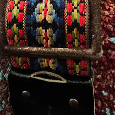 Unbranded Ace style Woven Hooenanny guitar strap #4 image 4