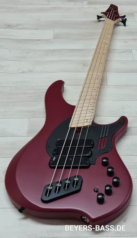 Dingwall NG3 4-String Nolly, Pegasus Red LTD, Signature, Limited Edition image 1