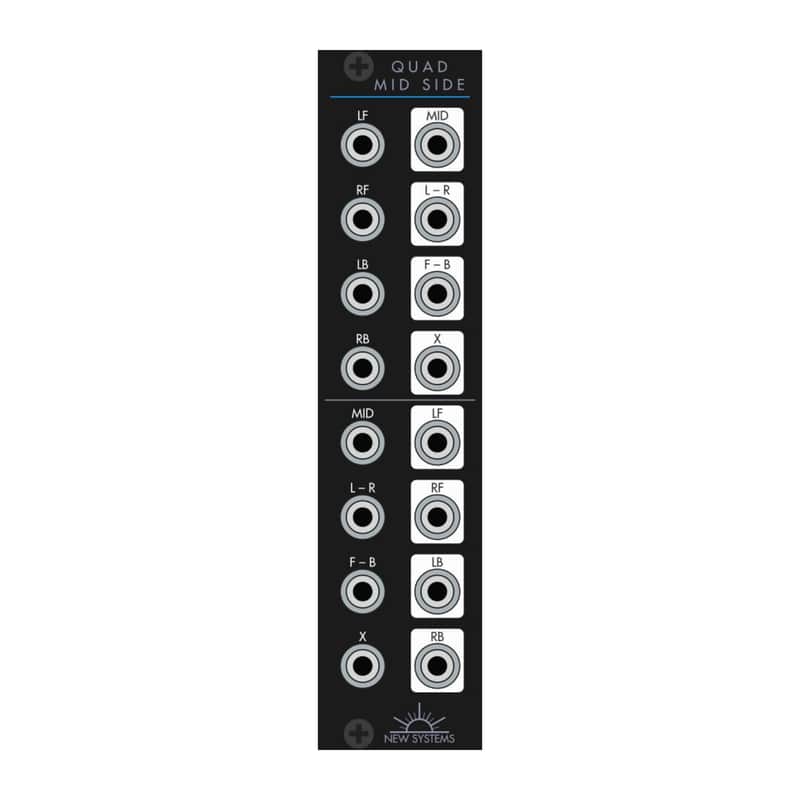New Systems Instruments Quad Mid / Side Quadraphonic Processor image 1