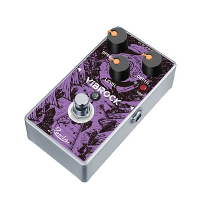 Rowin RE-02 VIBROCK Chorus and Tremolo Guitar Effect Pedal True Bypass,price include the import duty to US buyer image 2