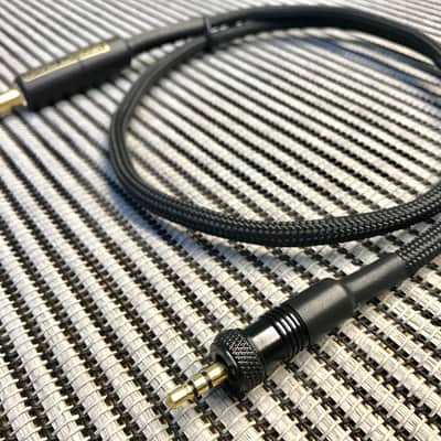 Wireless HiEnd Guitar Cable by David Laboga / Sennheiser G1,2,3,4 / 3,5mm locking jack / all jack types available / uses by Steve Lukather image 4