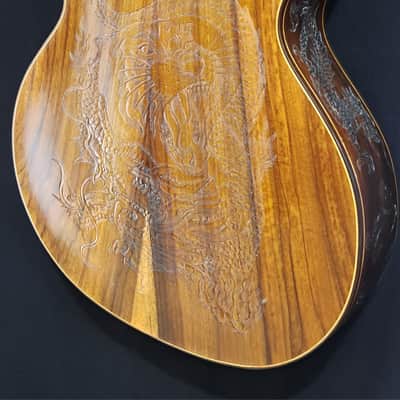 Blueberry Archtop Acoustic Guitar Grand Concert Built to Order in 90 Days image 8