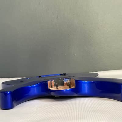 2010's Indonesian Jackson Pro Plus Series DKA Dinky Metallic Candy Blue Guitar Body Floyd Ready image 20